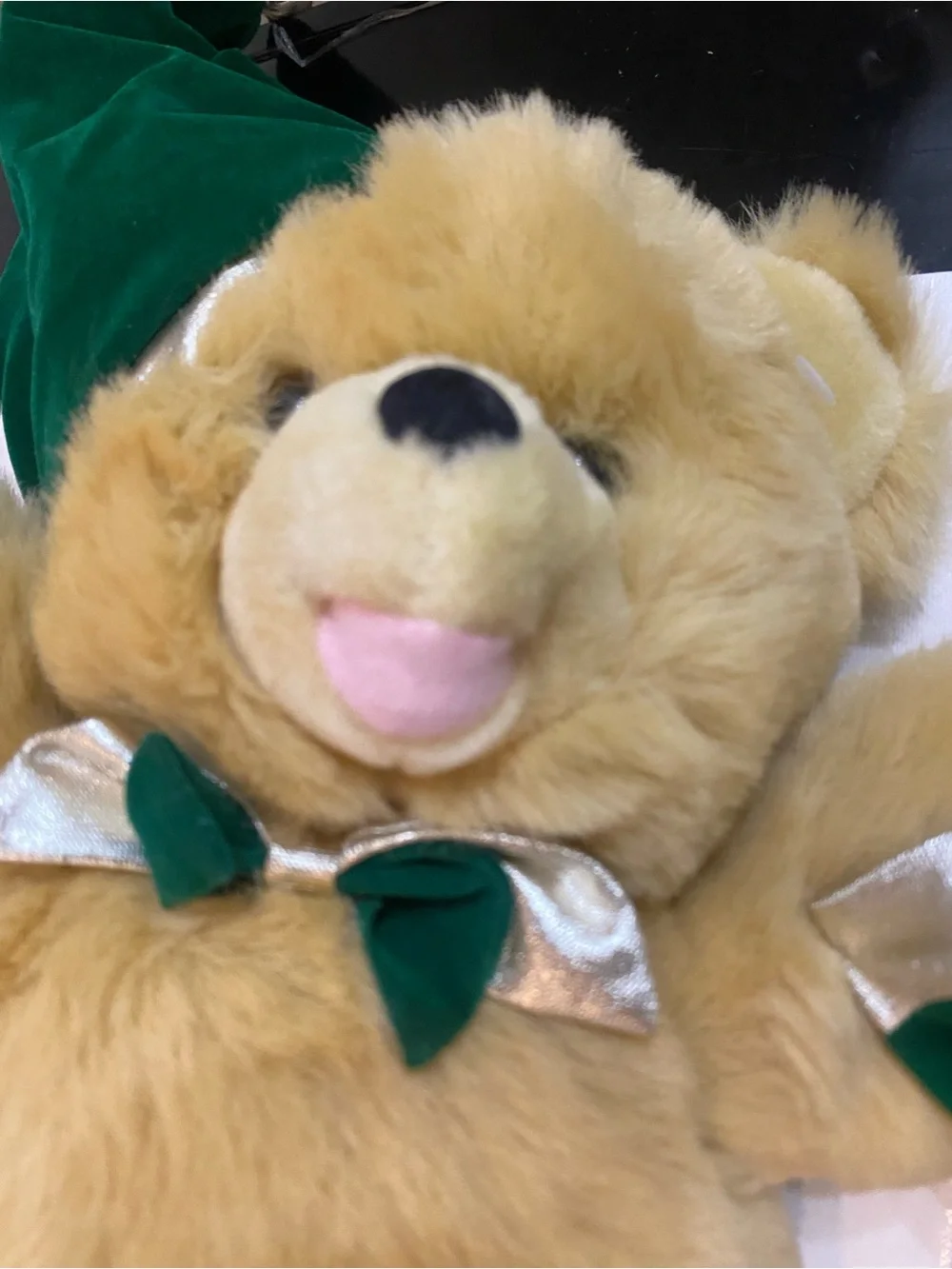Source Unknown Plush 1997 casino  Golden Bear Christmas promotion